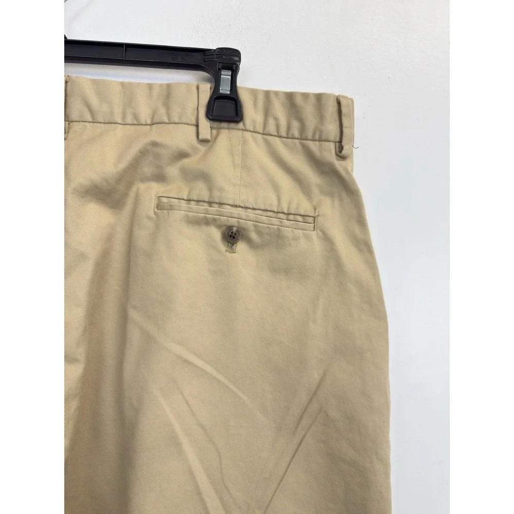 Polo‎ Golf Ralph Lauren Shorts Mens 38 Chino Khaki Flat Front Cotton Blend 9